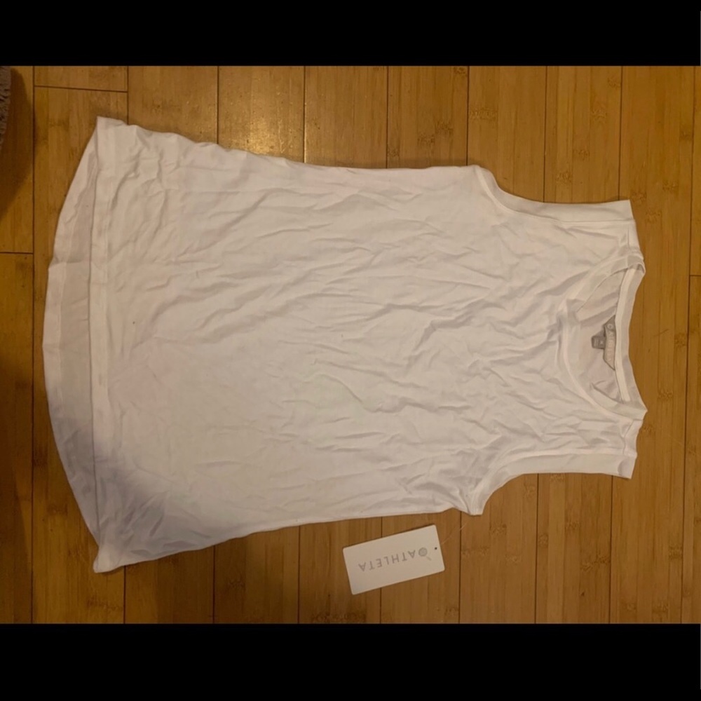 Athleta Perfect Condition White Workout Tank